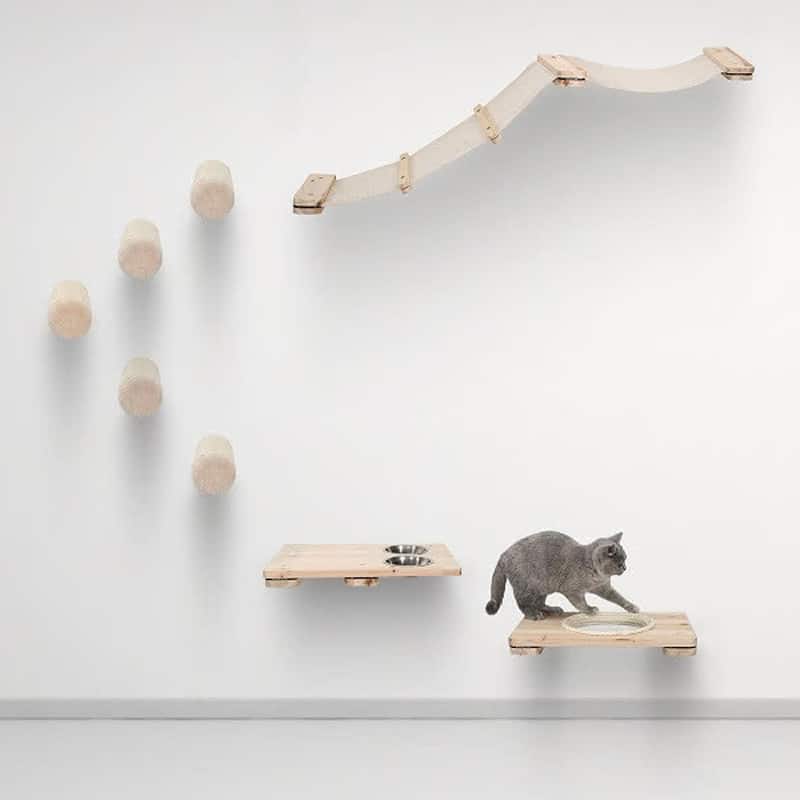 Arbre à Chat Mural Modulable Kaat3