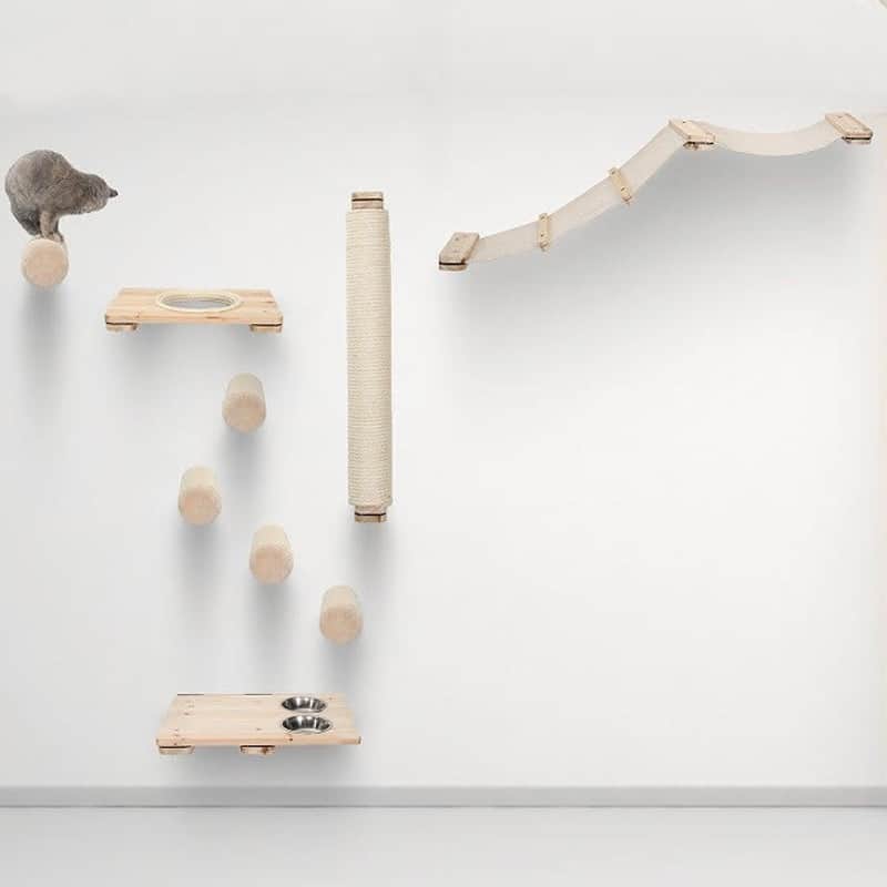 Arbre à Chat Mural Géant Kaat4